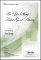 We Like Sheep Have Gone Astray SATB choral sheet music cover
